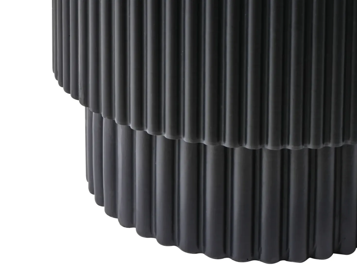 Tavolino BICCARI 38 cm 38 cm Nero