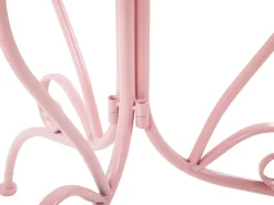 Tavolino Bistrot ALBINIA 70 cm 70 cm Metallo Rosa