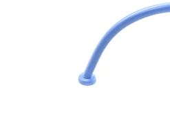 Tavolino Bistrot ALBINIA 70 cm 70 cm Metallo Blu