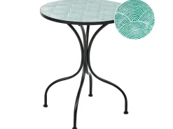 Tavolino Bistrot ANAPO 60 cm 60 cm Metallo Nero
