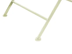Tavolino Bistrot BIVIO 70 cm 70 cm Metallo Verde chiaro