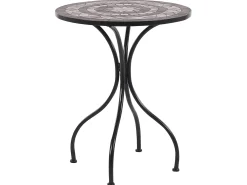 Tavolino Bistrot CARIATI 60 cm 60 cm Nero