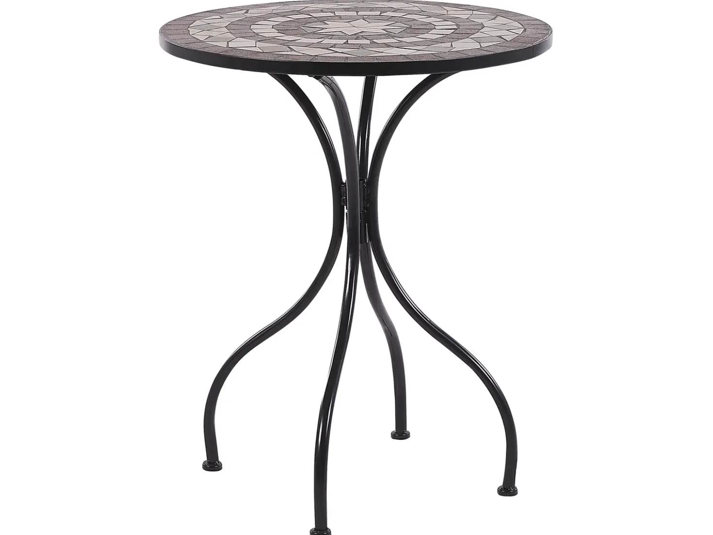 Tavolino Bistrot CARIATI 60 cm 60 cm Nero