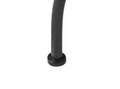 Tavolino Bistrot CARONA 60 cm 60 cm Metallo Nero