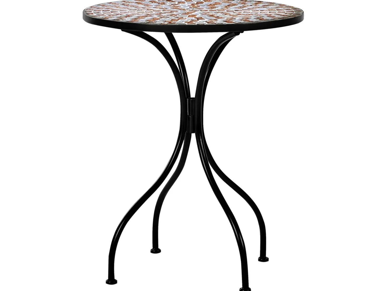 Tavolino Bistrot CARPINO 60 cm 60 cm Nero