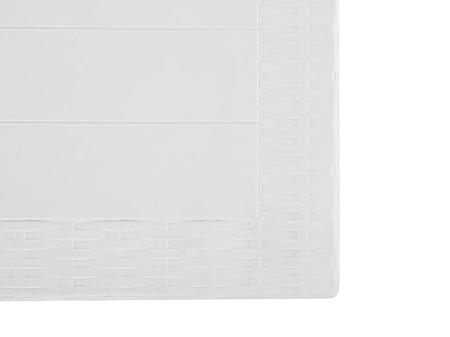 Tavolino Bistrot FOSSANO 80 cm 80 cm Bianco