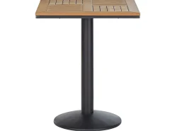 Tavolino Bistrot PALMI 60 cm 60 cm Simil legno Marrone