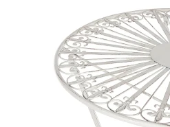 Tavolino Bistrot SCAFA 70 cm 70 cm Metallo Bianco