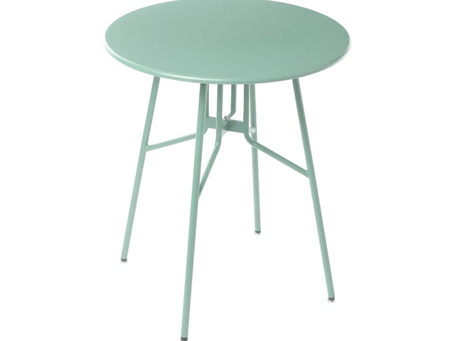 Tavolino Bistrot TALTAL 64 cm 64 cm Metallo Verde chiaro