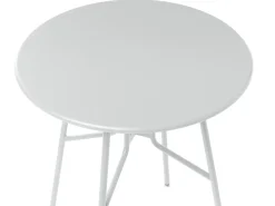 Tavolino Bistrot TALTAL 64 cm 64 cm Metallo Grigio