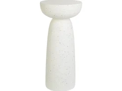 Tavolino CADINI 33 cm 33 cm Effetto terrazzo Terrazzo Bianco