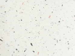 Tavolino CADINI 33 cm 33 cm Effetto terrazzo Terrazzo Bianco