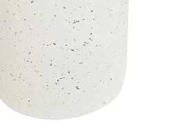 Tavolino CADINI 33 cm 33 cm Effetto terrazzo Terrazzo Bianco