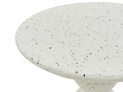 Tavolino CAFFI 50 cm 50 cm Terrazzo Bianco