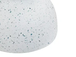 Tavolino CAORIA 40 cm 40 cm Effetto terrazzo Terrazzo Bianco