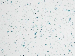 Tavolino CAORIA 40 cm 40 cm Effetto terrazzo Terrazzo Bianco