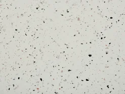 Tavolino CAORIA 40 cm 40 cm Effetto terrazzo Terrazzo Bianco