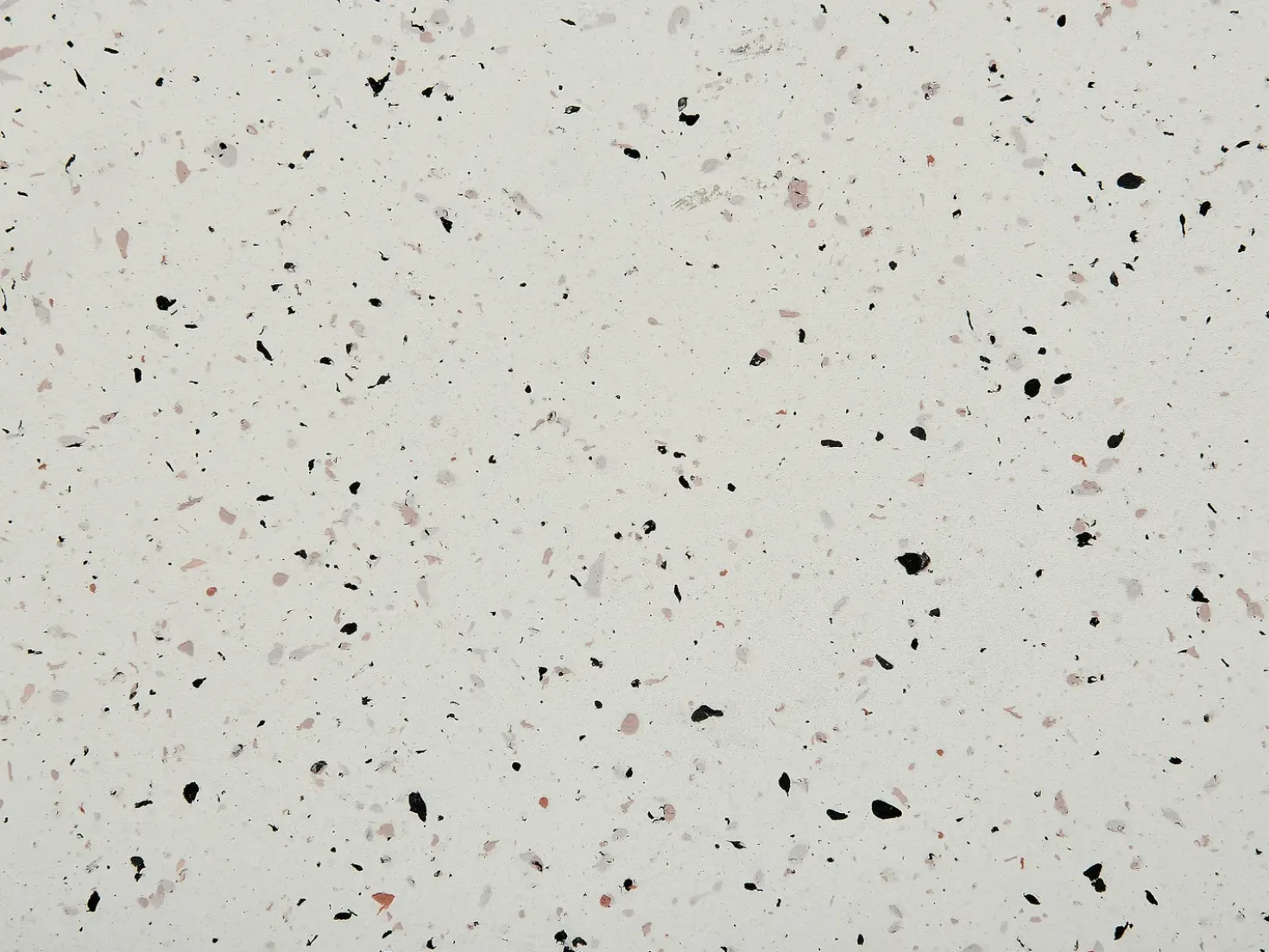 Tavolino CAORIA 40 cm 40 cm Effetto terrazzo Terrazzo Bianco