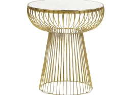 Tavolino CHEYNES Marmo Oro