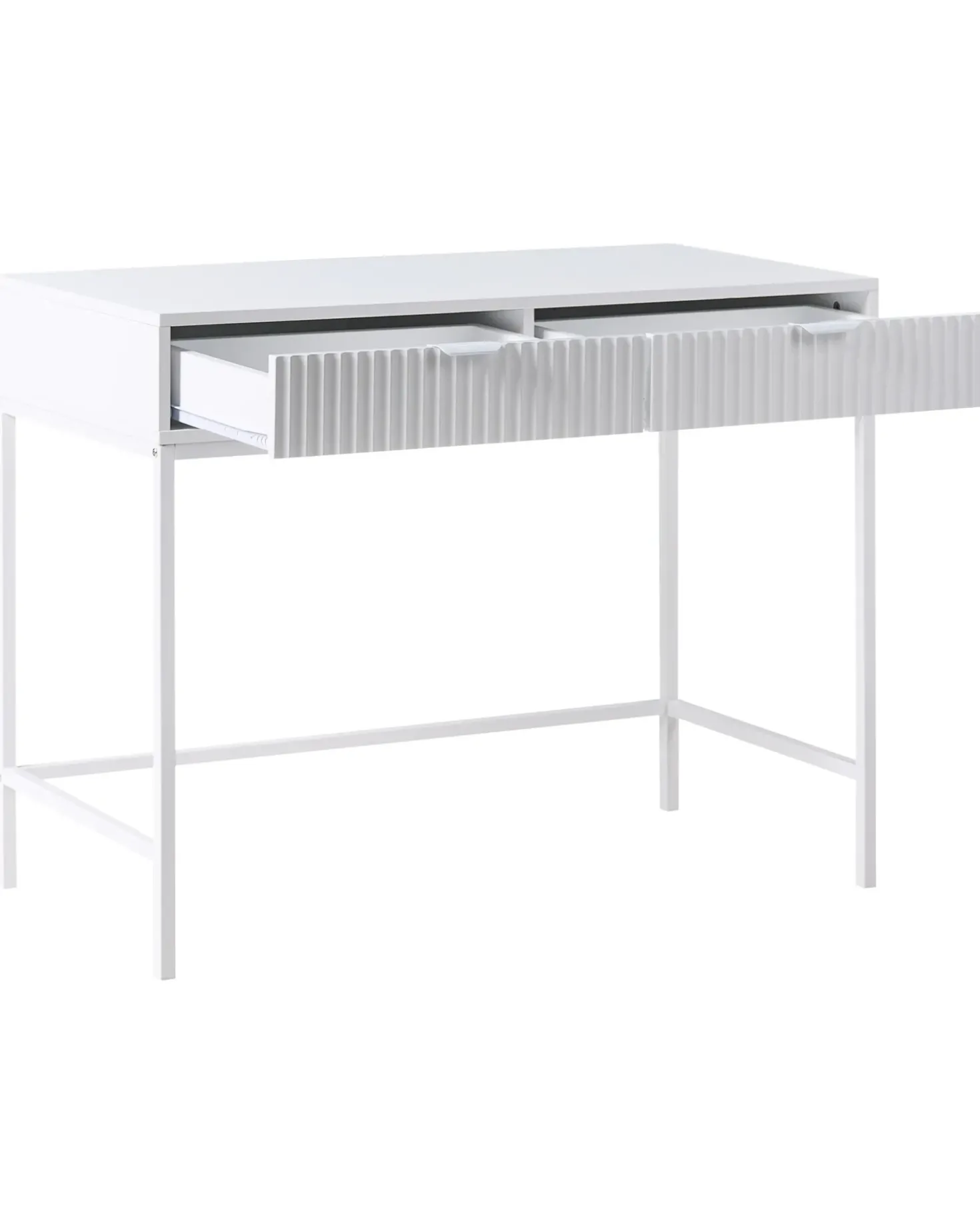 Tavolino consolle ADELAIDE Bianco