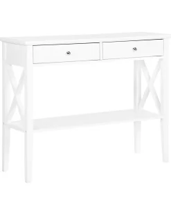 Tavolino consolle AVENUE Bianco