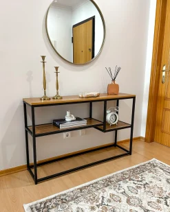 Tavolino consolle BELMONT Marrone