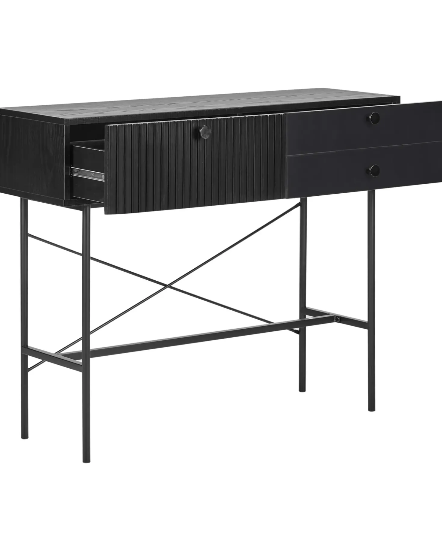 Tavolino consolle COVENTRY Nero