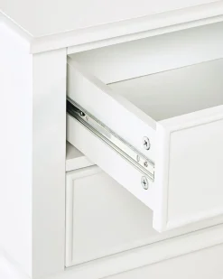 Tavolino consolle LAMAR Bianco