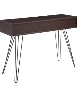 Tavolino consolle MALSALA Marrone scuro