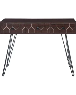 Tavolino consolle MALSALA Marrone scuro