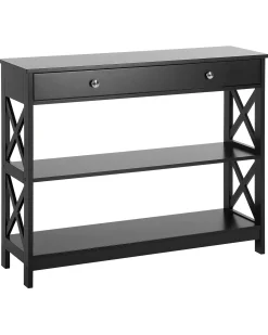 Tavolino consolle MONTGOMERY Nero
