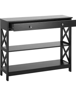 Tavolino consolle MONTGOMERY Nero
