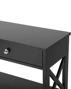 Tavolino consolle MONTGOMERY Nero