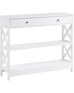 Tavolino consolle MONTGOMERY Bianco
