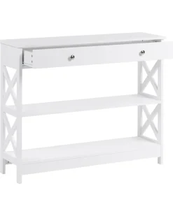 Tavolino consolle MONTGOMERY Bianco