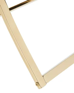 Tavolino consolle RINGGOLD Vetro temperato Oro