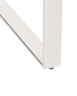 Tavolino consolle TILON Vetro temperato Argento