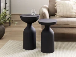 Tavolino COTA Metallo Nero