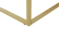 Tavolino da caffè DELANO Nero/Oro