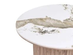 Tavolino da caffè DORA Ceramica Marrone