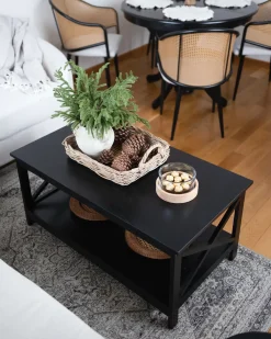 Tavolino da caffè FOSTER Nero