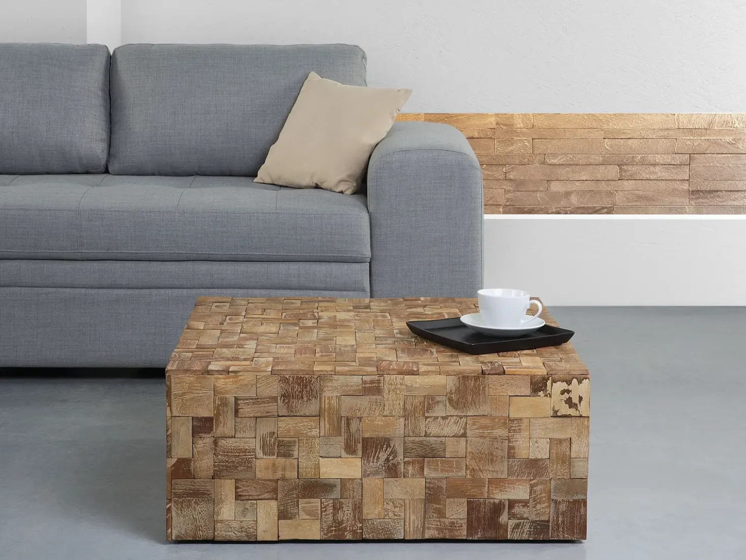 Tavolino da caffè GAMBO Legno di teak Marrone