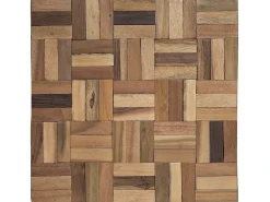 Tavolino da caffè GAMETI Legno di teak Marrone