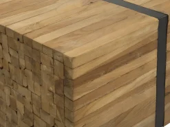 Tavolino da caffè GANDER Legno di teak Marrone
