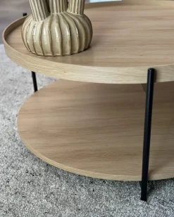 Tavolino da caffè LANDER Marrone chiaro