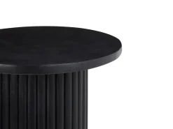 Tavolino da caffè LEMONT Legno di mango Nero