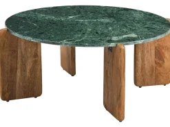 Tavolino da caffè LUNO Marmo Verde scuro