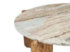Tavolino da caffè LUNO Marmo Beige