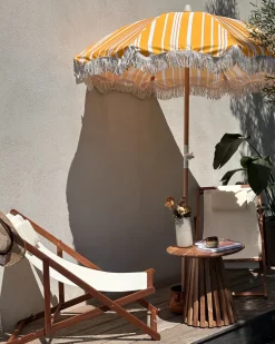 Tavolino da caffè MESILLA Legno d'acacia Marrone