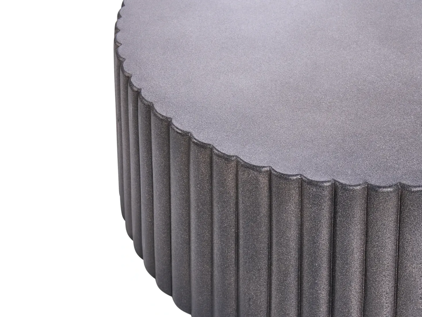 Tavolino da caffè POZZA 117 cm 117 cm Nero